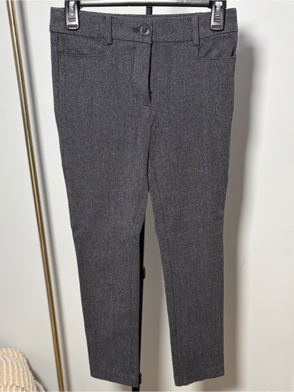 LOFT Gray Slim Dress Pants